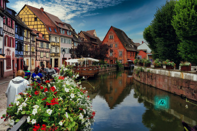 Malerisches Colmar im Elsass